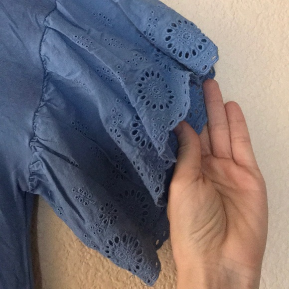 Blue T-shirt Dress - Picture 2 of 2